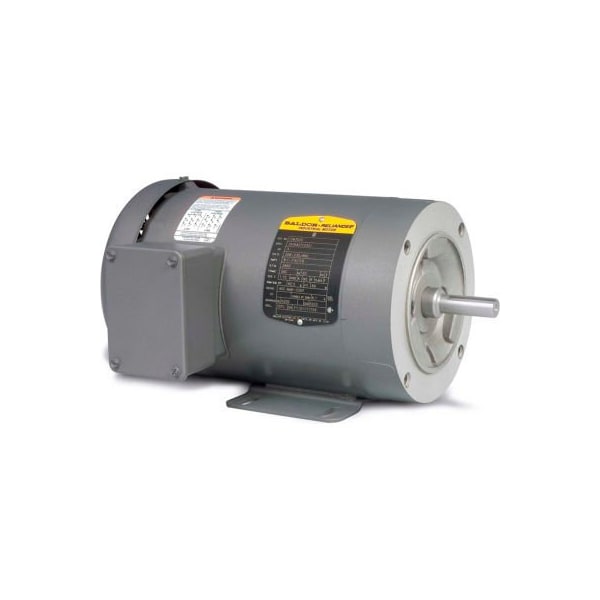 Baldor-Reliance Motor CM3542-5, .75HP, 1725RPM, 3PH, 60HZ, 56C, 3420M, TEFC, F1